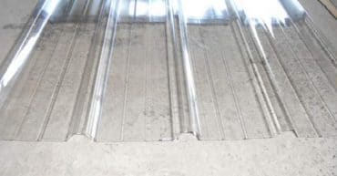 Plauqe polycarbonate Transparente